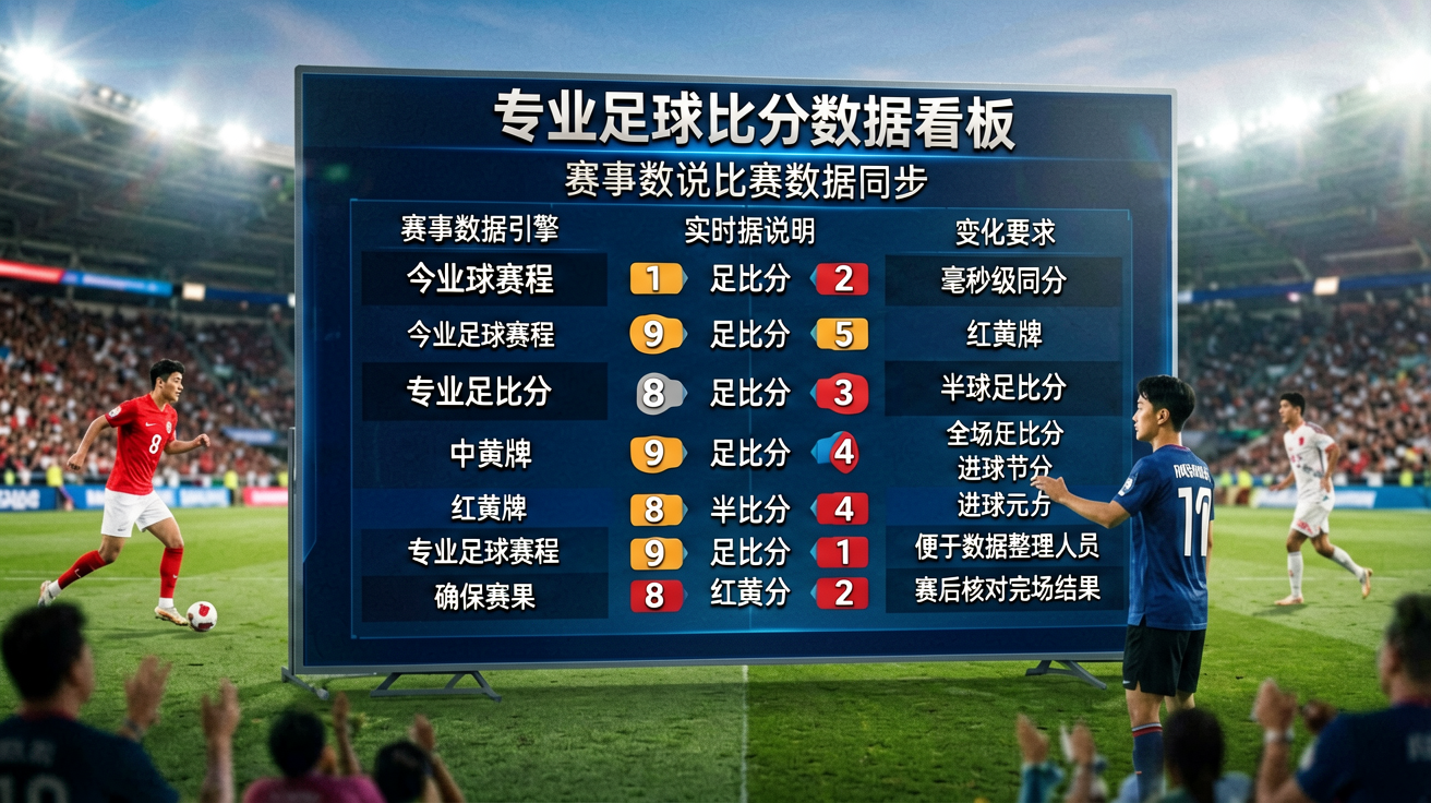 专业足球比分数据看板
